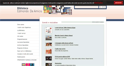 Desktop Screenshot of bibliotecanzola.it